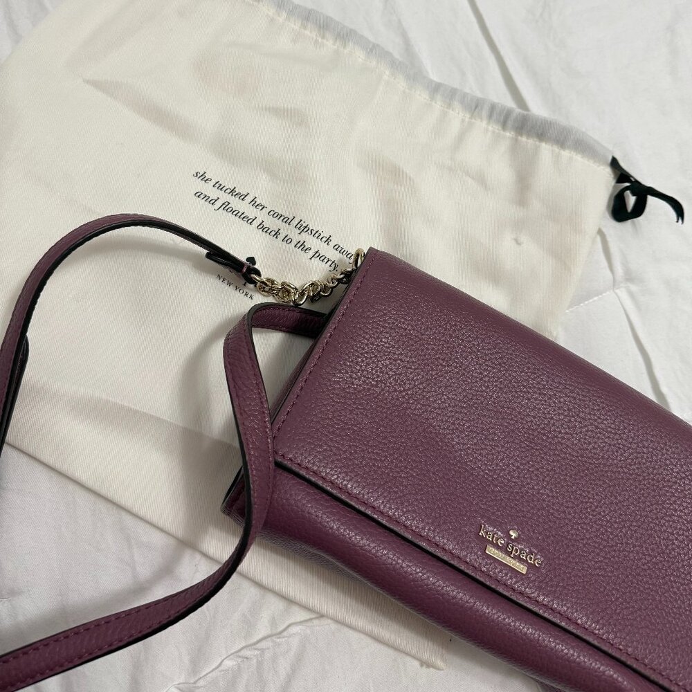 Kate Spade Maroon Crossbody Bag